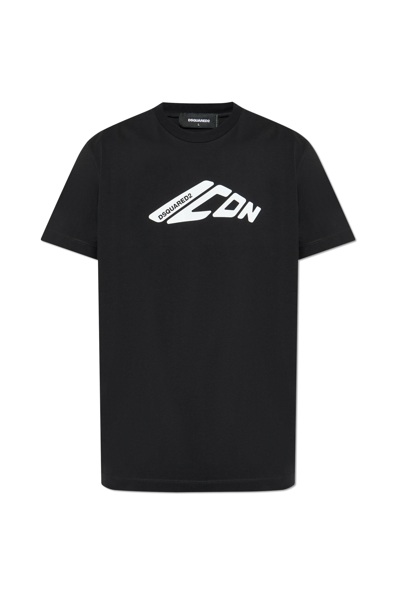 Black T-shirt with logo Dsquared2 - Vitkac AS